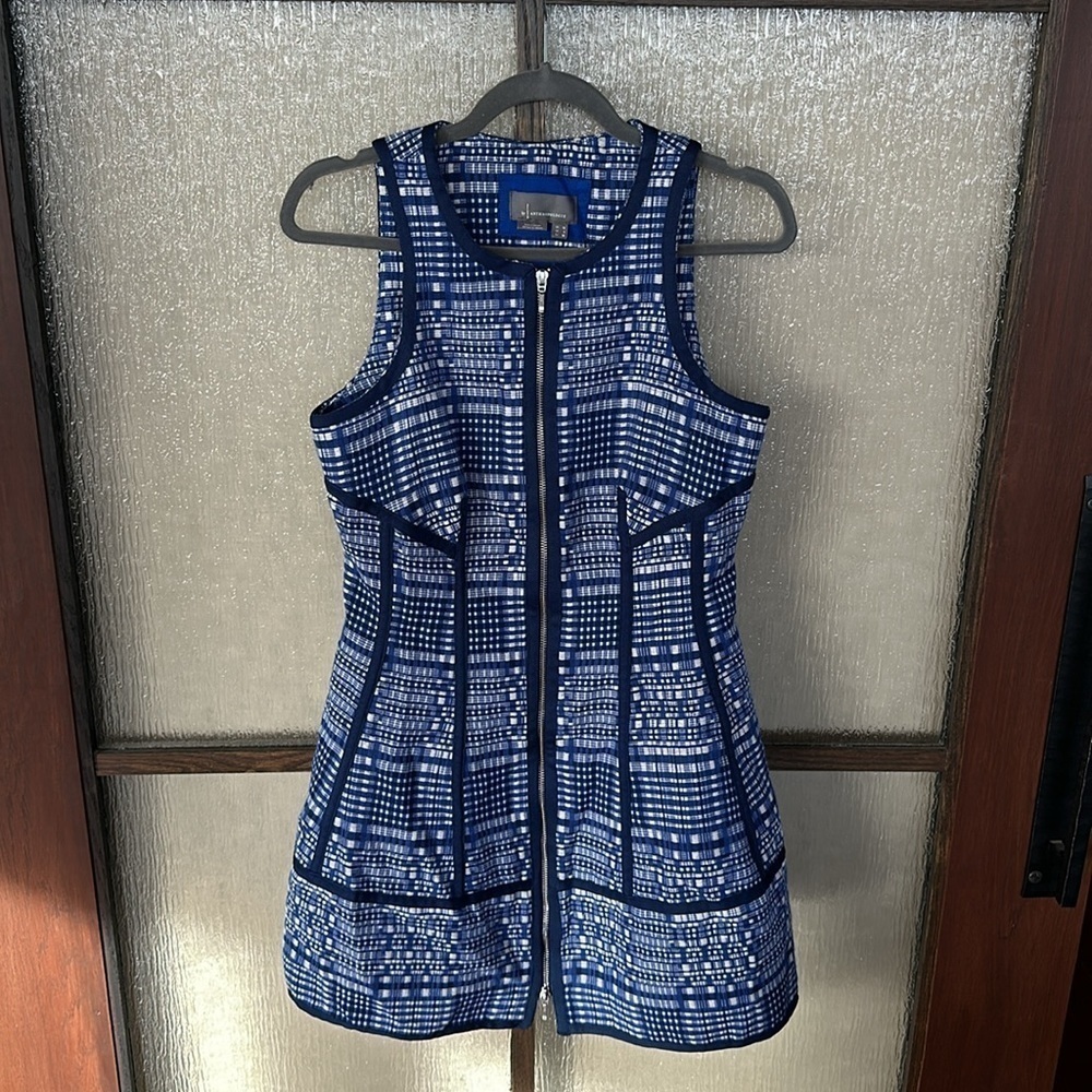 HTF Anthropologie By Anthropologie Sleeveless Sculpted Mini Dress size 6 NWOT - Picture 9 of 10